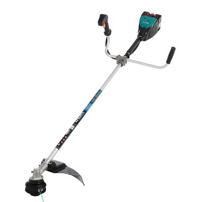 China Brush Cutter Grass Trimmer Electric Brush Cutter Rechargeable Handheld Electric Grass Cutter for sale