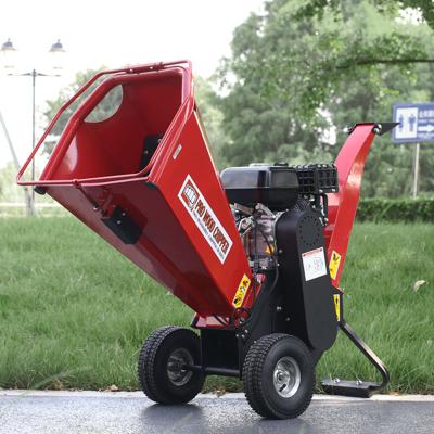 China High Hp 177f Farms Gasoline Branch Wood Chipper ChipperTowable Wood Chipper Shredder For Garden for sale