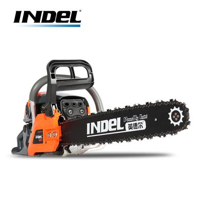 China 2-Stroke INDEL EX926 Chainsaw High Quality 58cc Chainsaw Professional Hand INDEL Gasoline Chainsaw EX726A for sale