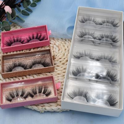 China Natural Factory Shipped Supplier 100% Natural Fluffy Mink Hair Dramatic Seller Lashes 25 Mm 3d Mink Eyelash for sale