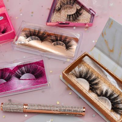 China Natural Seller Wholesale Make Your Own Logo 3D Eyelash Box Wick Box 25mm/4D/5D Mink Eyelash Customized Drawer Wick Box for sale