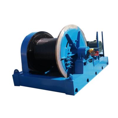 China CRANES JM Model Electric Rope Lift Winch 20 Ton 30 Ton For Marine Use for sale