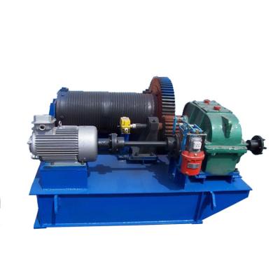 China CRANES 10t 20t 30t Heavy Duty Cable Pulling Three Phase Electric Winch 380v for sale