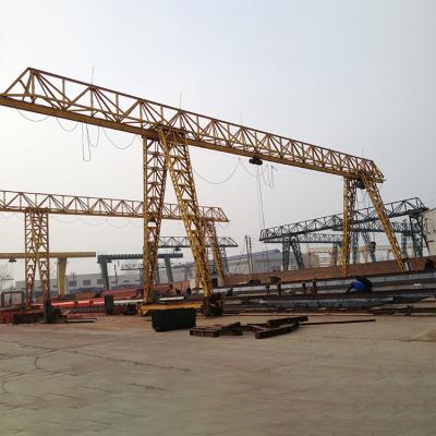 China Gantry Crane Outdoor Single Girder Model Crane Lifting 50m Span Gantry Crane for sale