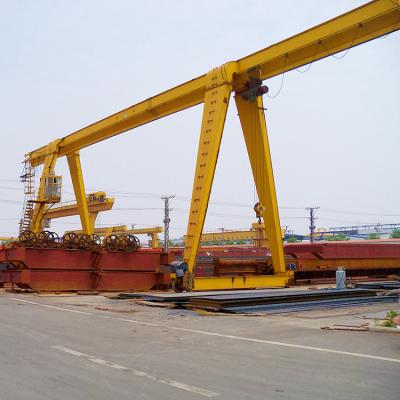 China Gantry Crane Mh Single Beam Box Type Self Powered Trolley Gantry Crane for sale