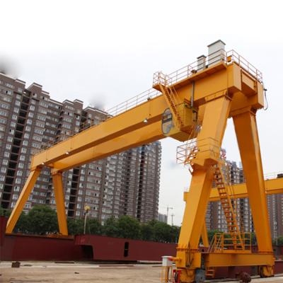 China Gantry crane 5 10 20 25 30 40 type purchase l type winch gantry double girder prices 50 ton magnesium crane for sale