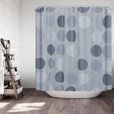 China Viable Factory Direct Custom Pattern Printed Waterproof Shower Curtain Peva Shower Curtain For Bathroom for sale