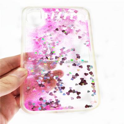 China Soft Tc+tpu tpu PC Quicksand Shining Liquid Glitter Cell Phone Case Covers For Iphone 11 12 pro Max for sale