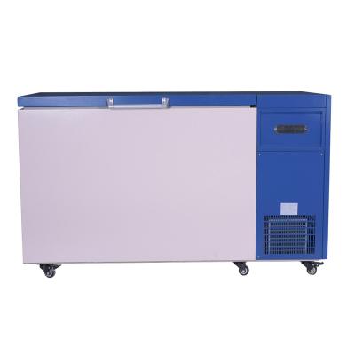 China Biotech Horizontal Ultra Low Deep Storage Freezer -105 Degree Large Ultra Low Temperature Freezing Biomedical Freezer for sale