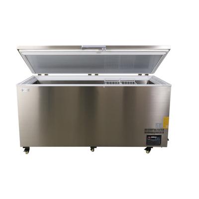 China Single-temperature ULT FREEZERS 80 degree MINUS 65 degree horizontal seafood freezer for tuna storage for sale