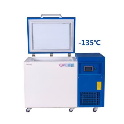 China Equipments -130 Degree Hospital Deep Freezer CE Medical Cryogenic ULT Certification Medical Ultralow Deep Freezer for sale