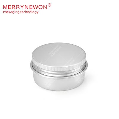 China Various Sizes Cosmetic Aluminum Tin Container With Screw Lid Metal Eco - Friendly Packaging 10ml 10g Aluminum Tins for sale