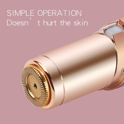 China Best Mini Size Lady Painless Electric Car Eyebrow Hair Removal Facial Shaver For Woman Epilator Hair Remover for sale