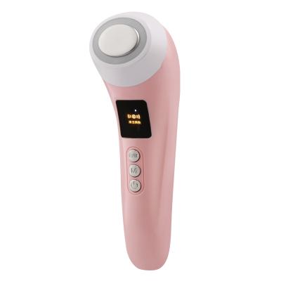 China Skin Tightening Ultrasonic Facial Facial Massager Portable Vibration Skin Tightening Scrubber Skin Remover for sale