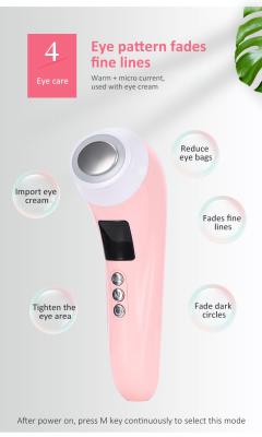 China Skin Tightening Facial Lifting And Tightening Rechargeable Multifunctional Face Beauty Instrument for sale