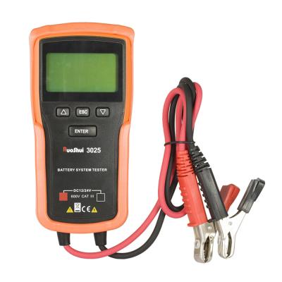 China Car Battery Test 3025 12V 24V Car Battery Tester for sale