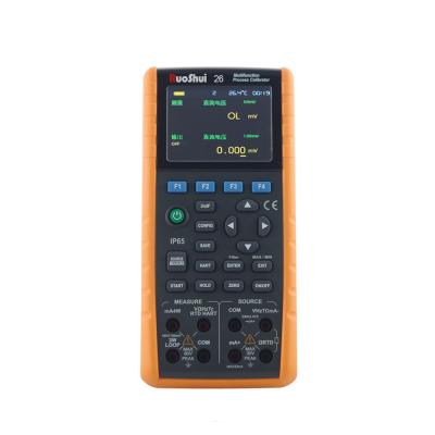 China Voltage / Pressure Calibration 26 mA Calibrator Multifunction Process Signal Generator With 0.01% Accuracy for sale