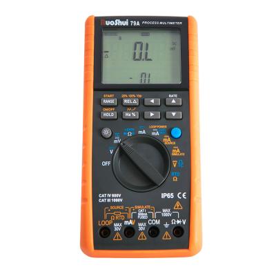 China Measuring Loop Power Signal Generator / Source 79A 4 20ma Digital Multimeter RTD Thermocouple Process Calibrator for sale