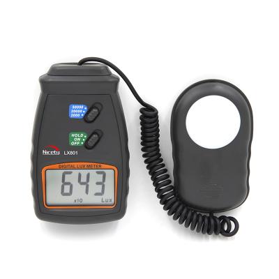 China LX801 Digital Lux Meter Mini Light Meter Portable Light Meter for sale