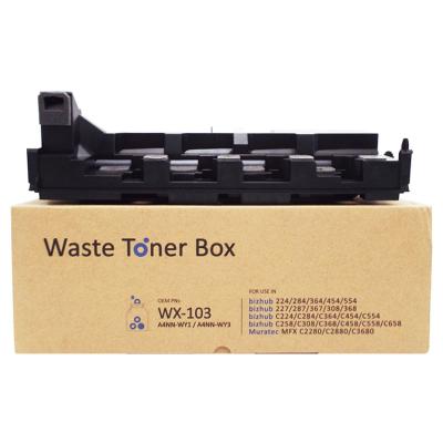 China COMPATIBLE WX-103 Compatible waste toner box for konica minolta bizhub C224 C284 C364 C258 C308 C368 color copier for sale