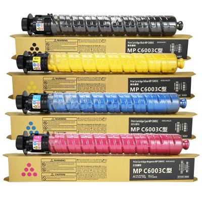 China MPC6003SP Toner Cartridge Manufacturer Compatible Compatible MP C4503 C5503 C6003 C4504 C6004 PS Color Copier Toner Kit for sale