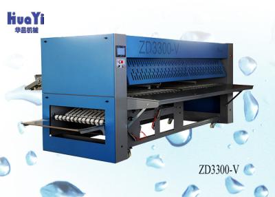 China Industrial VFD Control Sheet Folding Machine Ironing Roller 800mm Diameter for sale