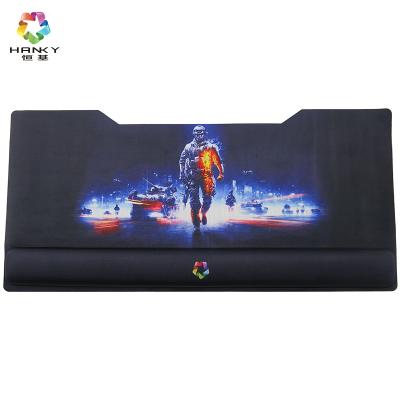 China With wrist rest mousepad, rubber mouse pad, gaming mouse pad for sale