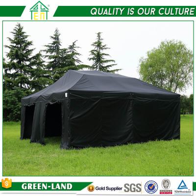 China Offer Folding Marquee Aluminum Or Steel Gazebo Manufacturer China Black Aluminum Tent for sale