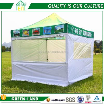 China High Quality Aluminum Or Steel Automatic Display Tent For Trade Show Party Canopy With Side for sale