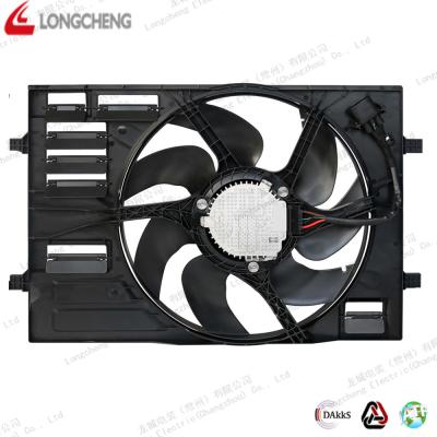 China PA66 Auto Radiator Motor Fan OEM#5QD121203C OEM#5QD121203A For VM Golf MQB for sale