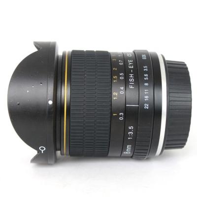 China 8mm F/3.5 HD Fisheye 8mm F3.5 Camera Lens for sale