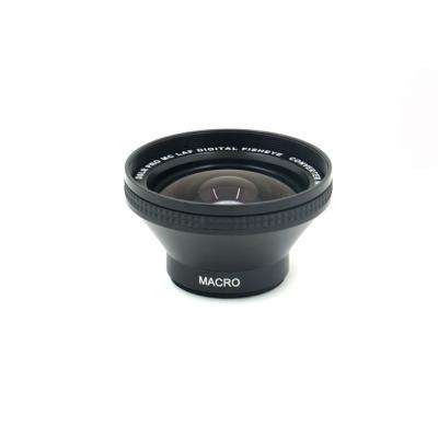 China Aluminum alloy + 0.38X optical lens, 37mm factory direct mobile phone fisheye lens for sale