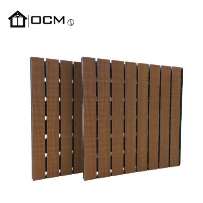 Chine MgO Decorative Sound Absorbing Panels Noise Reduction /excellent Soundproof Partition Materials à vendre