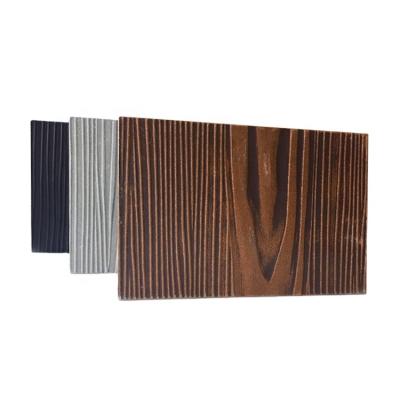 Cina OCM brand fiber cement board exterior wall flame retardant siding panels environmental friendly fire protection in vendita