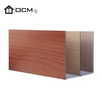 China HPL Laminated Fireproof Waterproof Interior Decorative Wall Panel 1220*2440 Te koop