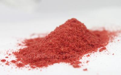 China Red Freeze Dried Strawberries Powder 40 Mesh for Baking Freeze Drying Strawberry for sale