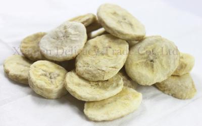 China Healthy Freeze Dried Fruits Snacks Freeze Dry Banana Slices None Preservatives for sale