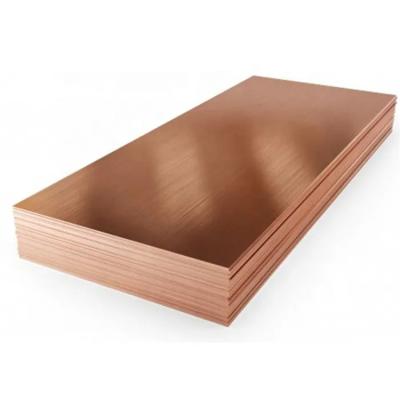 China Industry Copper Plate High Quality Copper Plates C1100 C11000 C10100 C10200 C10300 Copper Sheets for sale