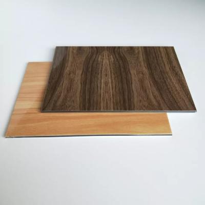 China Fireproof Wooden ACP Sheet 4mm The Ultimate Solution for Aluminium Composite Panel for sale