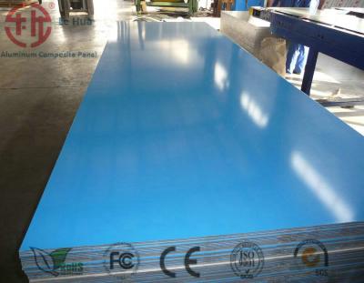 China PE Core Brush Design ACP Sheet Dibond Panel para Casos de Aplicação de Gabinete à venda