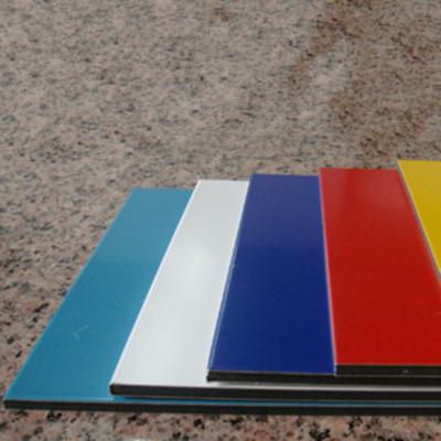 China ISO9001-zertifizierte 3 mm 4 mm ACP-Blatt-Aluminium-Kunststoff-Verbundplatte für Außenwandverkleidung zu verkaufen