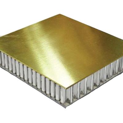 China Qingdao Port Loading 15mm 25mm Aluminium Honeycomb Core Sandwich Panel voor de bouw Te koop