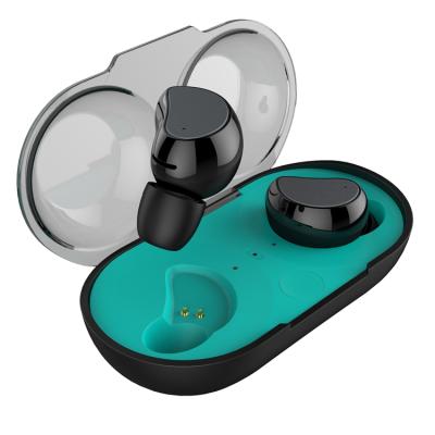 China Wireless In-ear Noise Canceling Long Earbuds Gray Green Earbuds Airoha AB1526P Wireless Standby Earbuds for sale