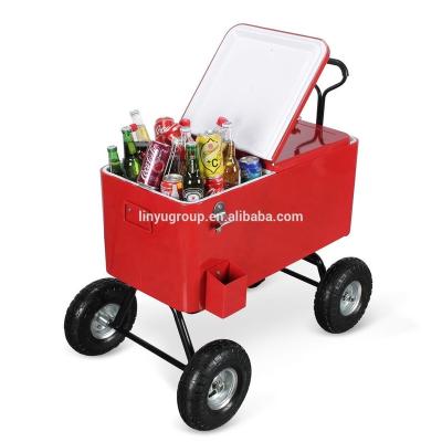 China New Sustainable Cart Style Beer Keg Cooler 75L for sale