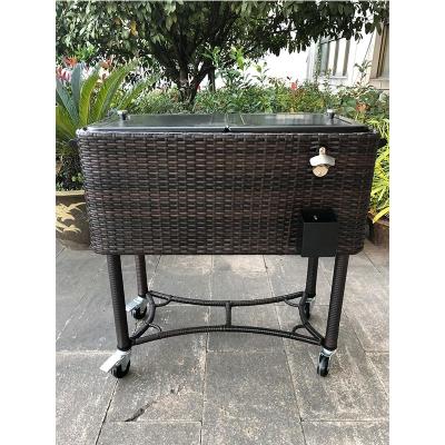 China Garden Set Garden Patio Party Cooler with Wheels for sale