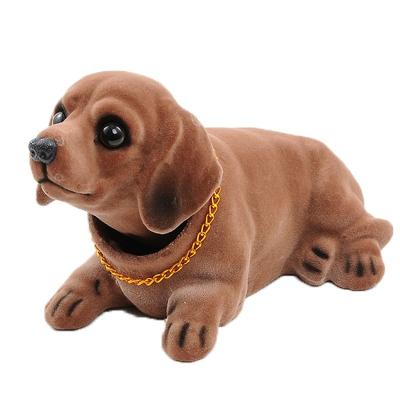 China Custom Europe PVC Bobblehead Dog For Cars Decor for sale