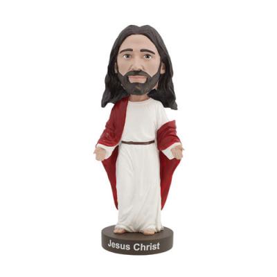 China Custom Resin Jesus Bobble Head Toy Figures from Europe for sale