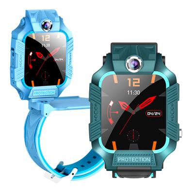 China Waterproof Touch Screen Kids Watch Smart Phone Camera Gps Setting Lighting Alarm Clock 360 Degree Rotating Kids Smart Watch for sale