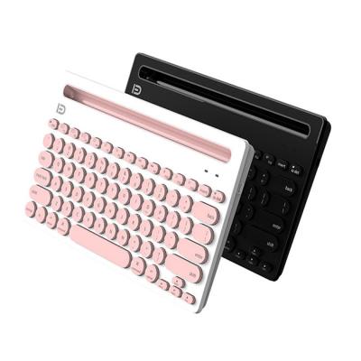 China 78 ambidextrous main wireless keyboard can be linked for ipad computer mobile phone portable ultra-thin wireless keyboard for sale