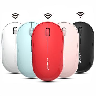 China Optional 2.4G USB Interface Mouse 1600DPI Programmable Optical Wireless Mute Multi Color Energy Saving Mouse for sale